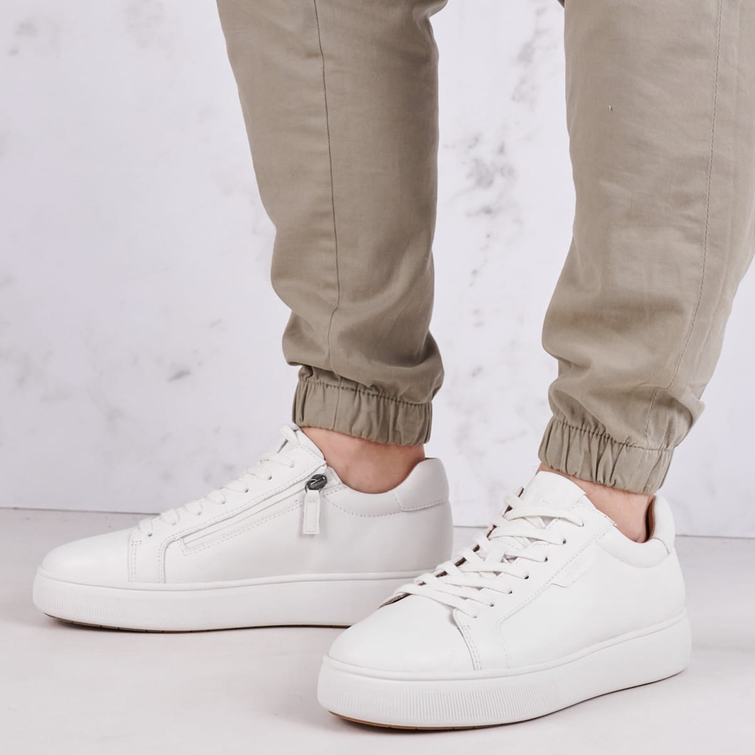Men Casual Shoes 13601 White Leather Tamaris Men Casual Shoes 13601 White Leather Tamaris