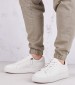 Men Casual Shoes 13601 White Leather Tamaris