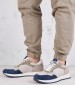 Men Casual Shoes 13602 Grey Leather Tamaris