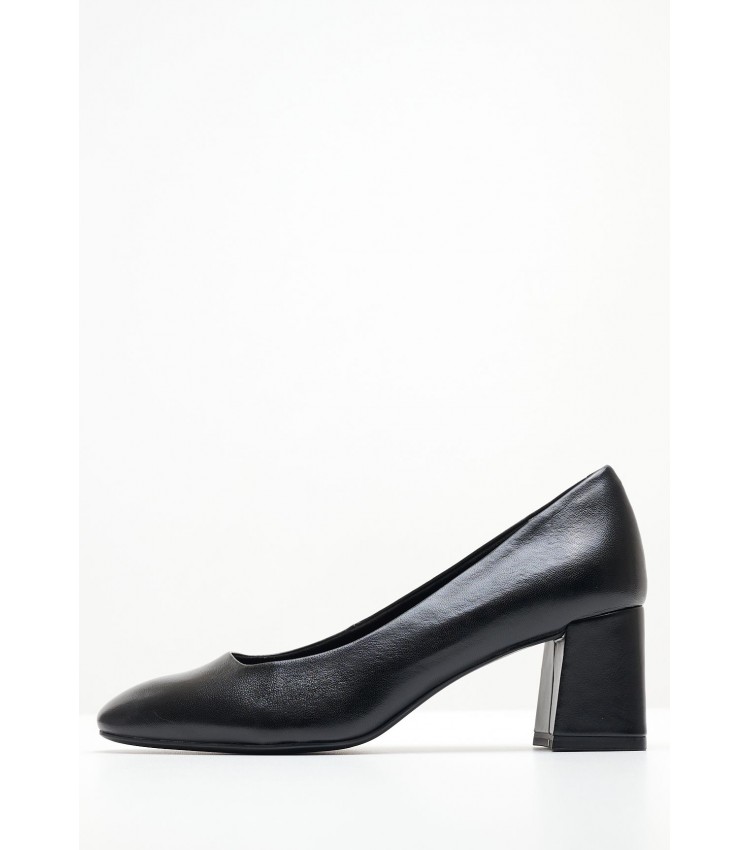 Women Pumps & Peeptoes Low 22400 Black Leather Tamaris