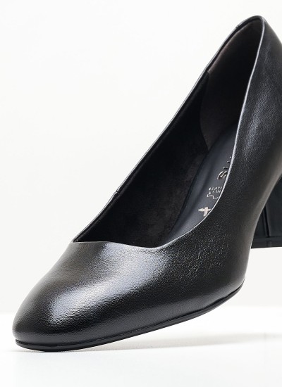 Women Pumps & Peeptoes Low 22400 Black Leather Tamaris