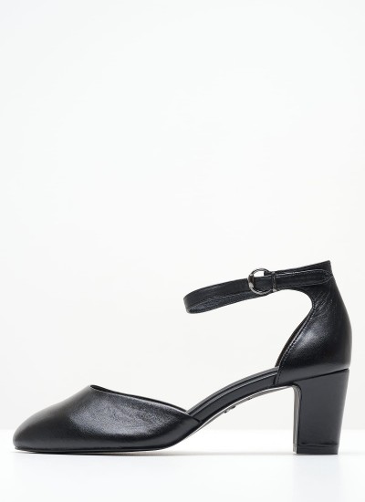 Women Pumps & Peeptoes Low 25452 Black Leather Pedro Miralles