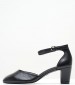 Women Pumps & Peeptoes Low 22401 Black Leather Tamaris