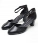 Women Pumps & Peeptoes Low 22401 Black Leather Tamaris