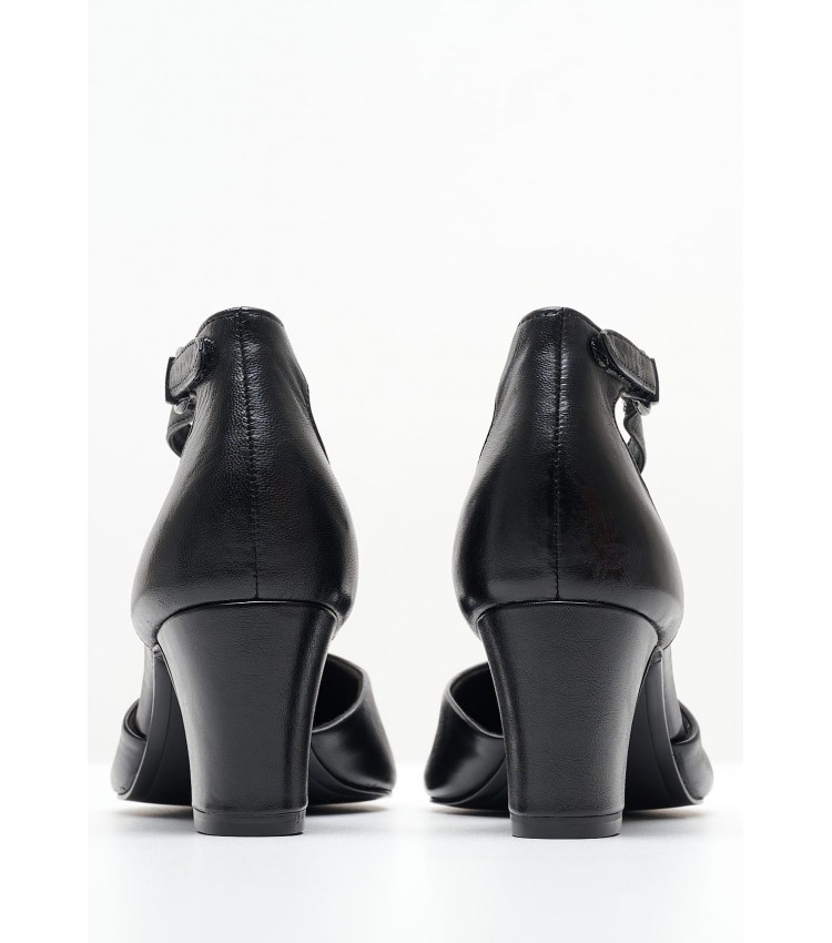 Women Pumps & Peeptoes Low 22401 Black Leather Tamaris