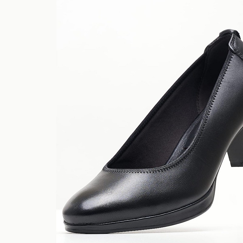 Women Pumps & Peeptoes Low 22446 Black Leather Tamaris