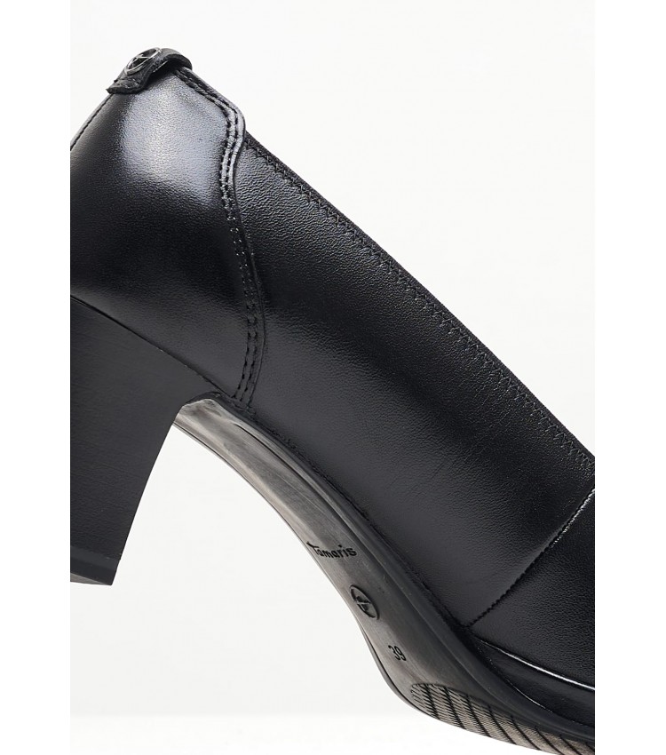 Women Pumps & Peeptoes Low 22446 Black Leather Tamaris