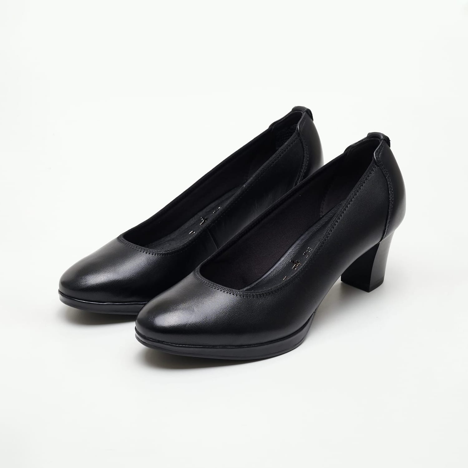 Women Pumps & Peeptoes Low 22446 Black Leather Tamaris Women Pumps & Peeptoes Low 22446 Black Leather Tamaris