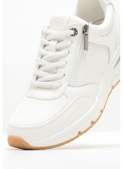 Women Casual Shoes Fiena.G White ECOleather Guess