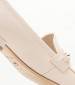 Women Moccasins 24224 Beige Leather Tamaris