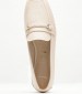 Women Moccasins 24224 Beige Leather Tamaris