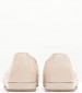 Women Moccasins 24224 Beige Leather Tamaris