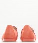 Women Moccasins 24224 Orange Leather Tamaris