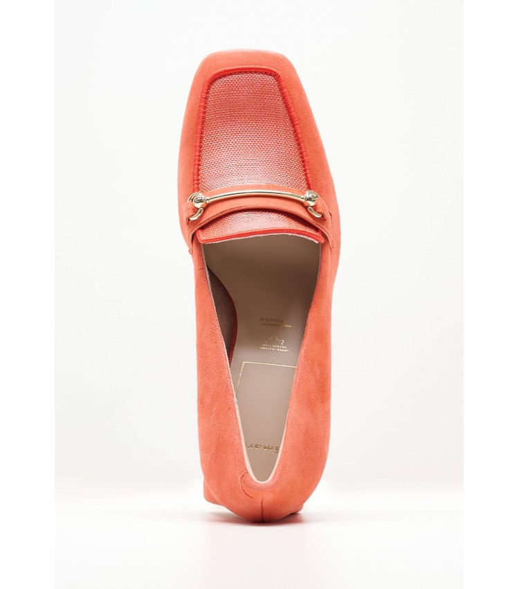 Women Pumps & Peeptoes High 24413 Orange Buckskin Tamaris