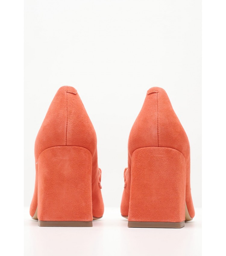 Women Pumps & Peeptoes High 24413 Orange Buckskin Tamaris