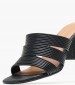 Women Mules 27226 Black ECOleather Tamaris