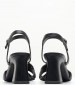 Women Sandals 28005 Black Leather Tamaris