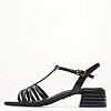 Women Sandals 28223 Black Leather Tamaris Women Sandals 28223 Black Leather Tamaris
