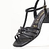 Women Sandals 28223 Black Leather Tamaris Women Sandals 28223 Black Leather Tamaris