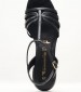 Women Sandals 28223 Black Leather Tamaris