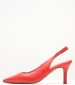 Women Pumps & Peeptoes High 29608 Red Leather Tamaris