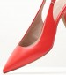 Women Pumps & Peeptoes High 29608 Red Leather Tamaris