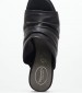 Women Mules 87200 Black Leather Tamaris