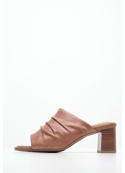 Γυναικεία Μοκασίνια 2576 Μπεζ ECOleather Mortoglou