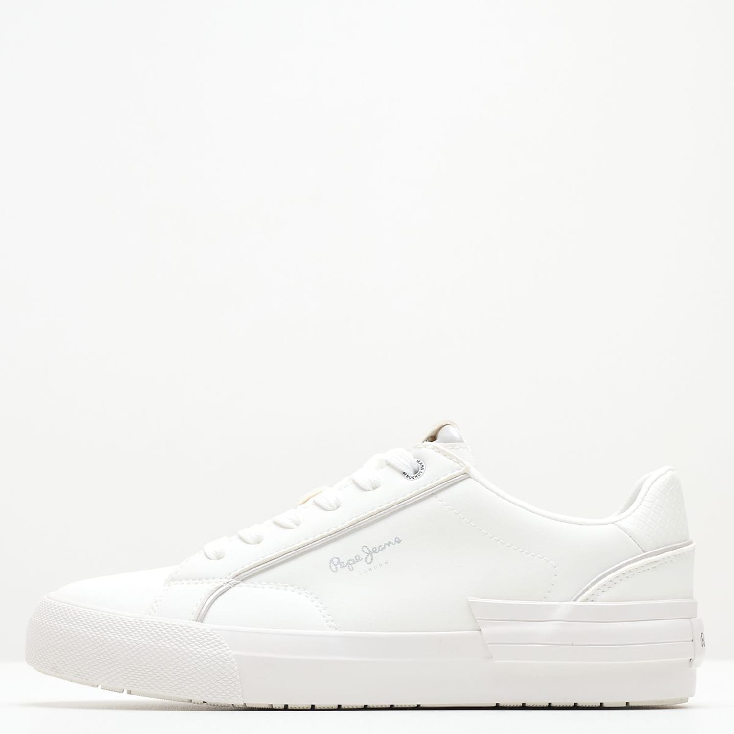 Γυναικεία Παπούτσια Casual Allen.Basic.W Άσπρο ECOleather Pepe Jeans