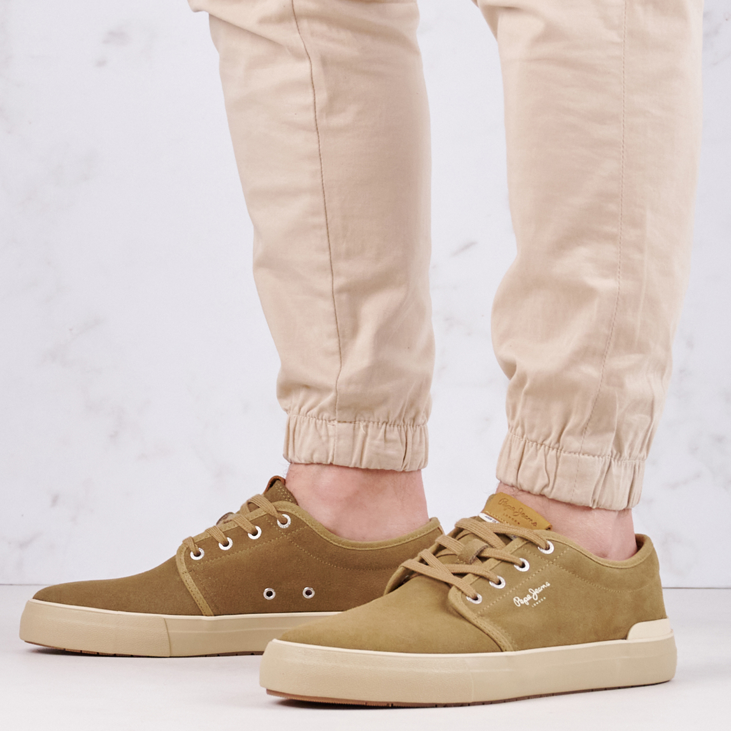 Ανδρικά Παπούτσια Casual Ben.Urban Μπεζ Δέρμα Καστόρι Pepe Jeans Ανδρικά Παπούτσια Casual Ben.Urban Μπεζ Δέρμα Καστόρι Pepe Jeans