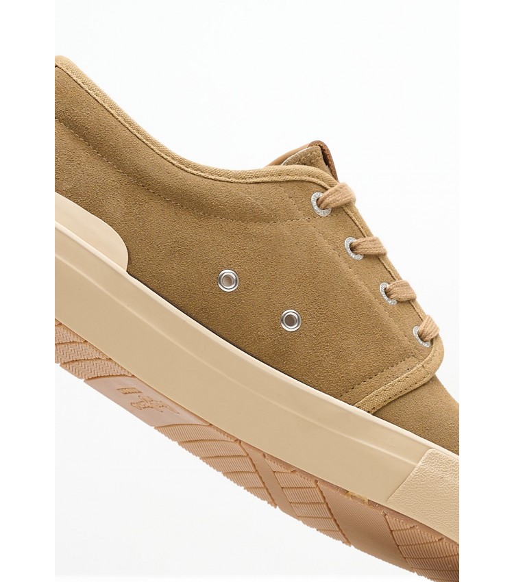 Men Casual Shoes Ben.Urban Beige Buckskin Pepe Jeans