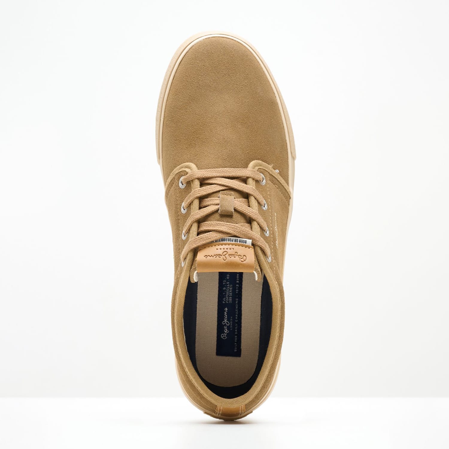 Ανδρικά Παπούτσια Casual Ben.Urban Μπεζ Δέρμα Καστόρι Pepe Jeans Ανδρικά Παπούτσια Casual Ben.Urban Μπεζ Δέρμα Καστόρι Pepe Jeans