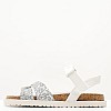 Kids Flip Flops & Sandals Berlin.Cross Silver ECOleather Pepe Jeans Kids Flip Flops & Sandals Berlin.Cross Silver ECOleather Pepe Jeans