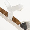 Kids Flip Flops & Sandals Berlin.Cross Silver ECOleather Pepe Jeans Kids Flip Flops & Sandals Berlin.Cross Silver ECOleather Pepe Jeans