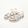 Kids Flip Flops & Sandals Berlin.Cross Silver ECOleather Pepe Jeans Kids Flip Flops & Sandals Berlin.Cross Silver ECOleather Pepe Jeans
