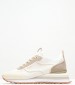 Women Casual Shoes Blur.Rind White Fabric Pepe Jeans