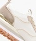 Women Casual Shoes Blur.Rind White Fabric Pepe Jeans