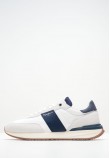 Men Casual Shoes Buster.Tape White Leather Pepe Jeans