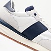 Men Casual Shoes Buster.Tape White Leather Pepe Jeans