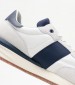 Men Casual Shoes Buster.Tape White Leather Pepe Jeans