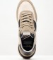 Men Casual Shoes Buster.Tape Beige Leather Pepe Jeans