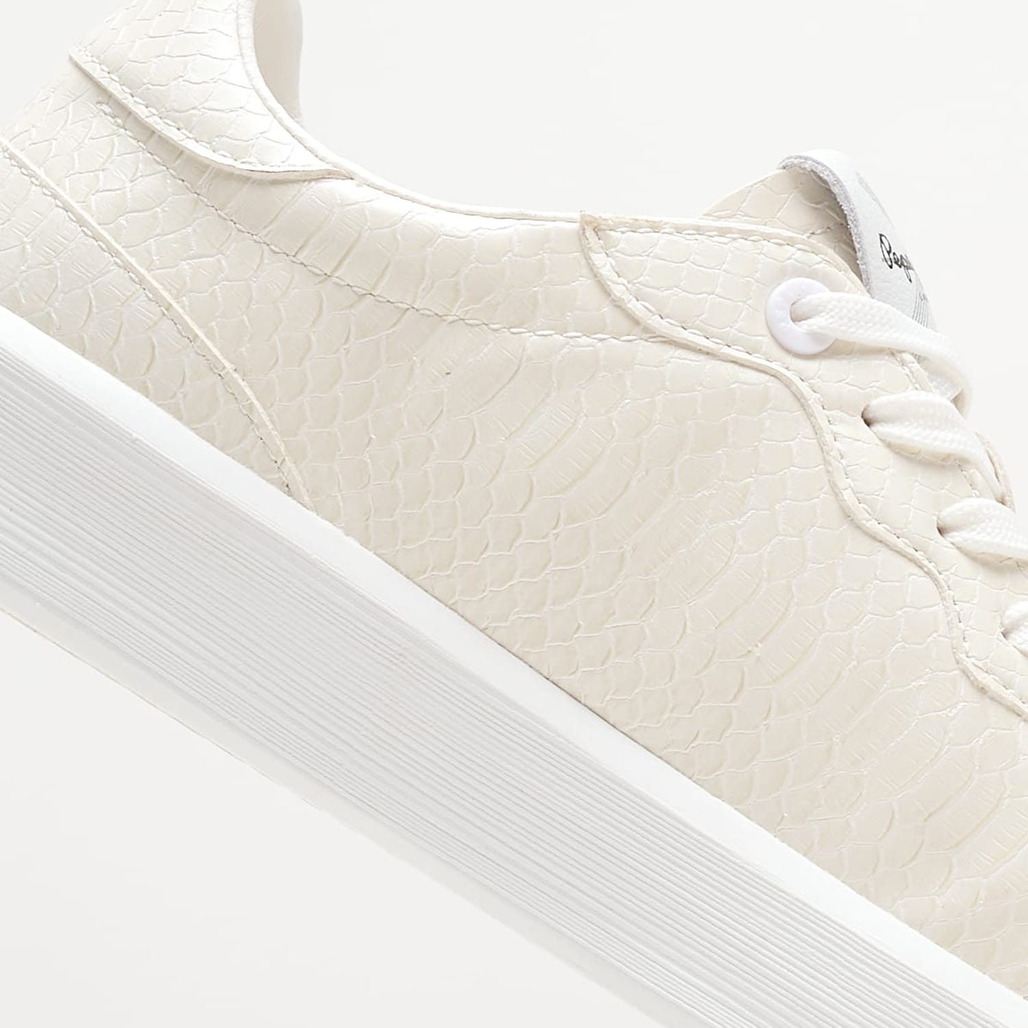 Γυναικεία Παπούτσια Casual Dobbie.Fenix Άσπρο ECOleather Pepe Jeans Γυναικεία Παπούτσια Casual Dobbie.Fenix Άσπρο ECOleather Pepe Jeans