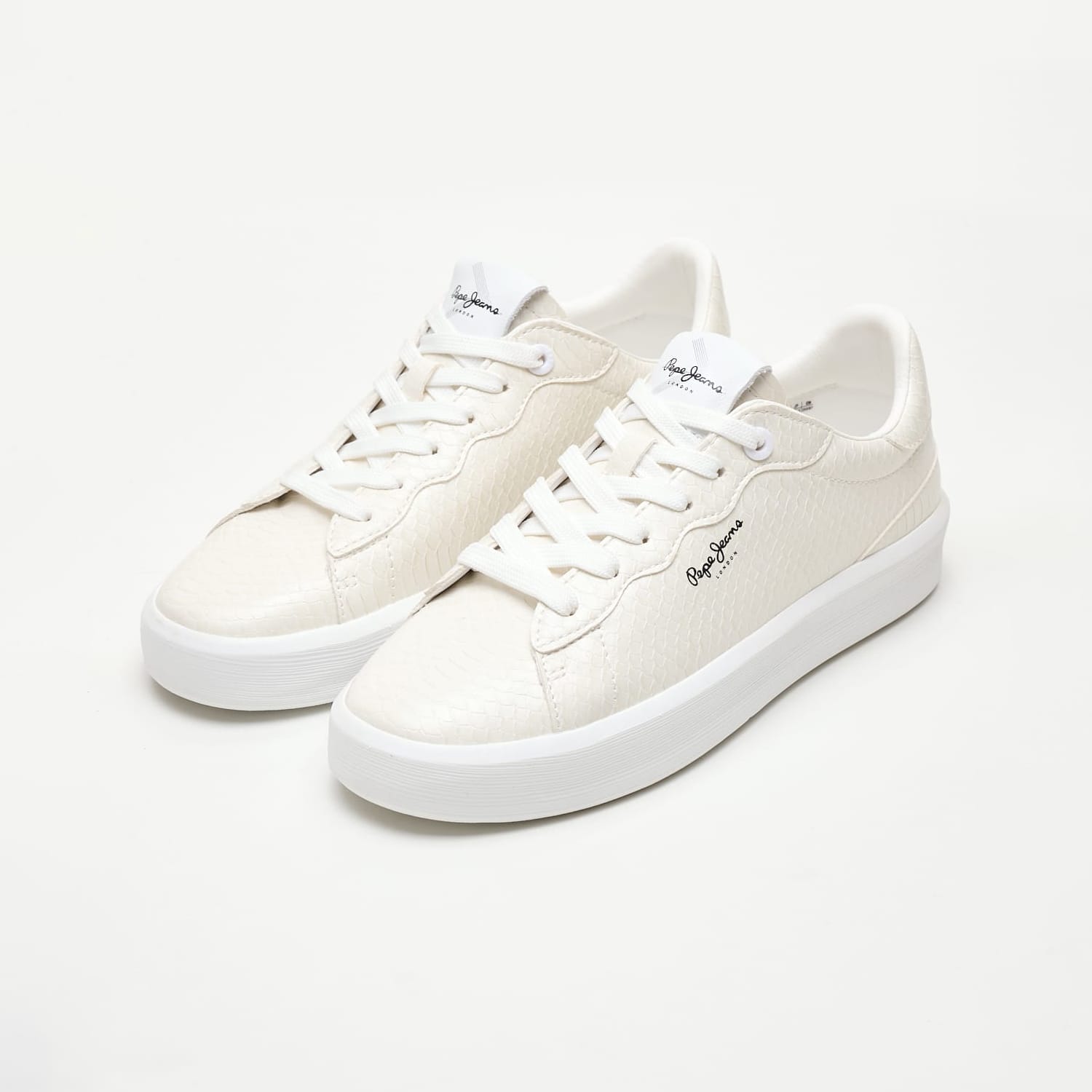 Γυναικεία Παπούτσια Casual Dobbie.Fenix Άσπρο ECOleather Pepe Jeans Γυναικεία Παπούτσια Casual Dobbie.Fenix Άσπρο ECOleather Pepe Jeans