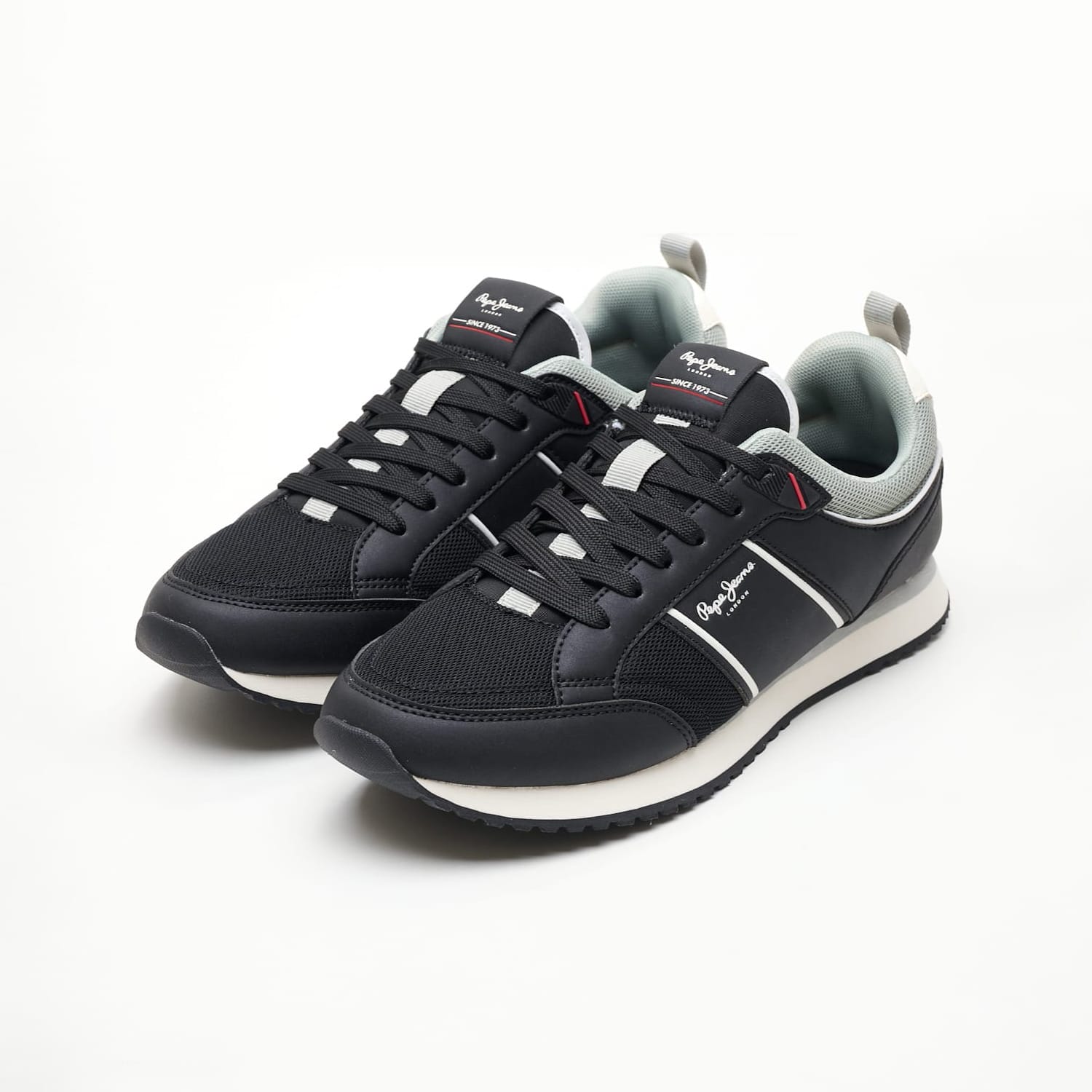 Ανδρικά Παπούτσια Casual Dublin.Brand Μαύρο ECOleather Pepe Jeans Ανδρικά Παπούτσια Casual Dublin.Brand Μαύρο ECOleather Pepe Jeans
