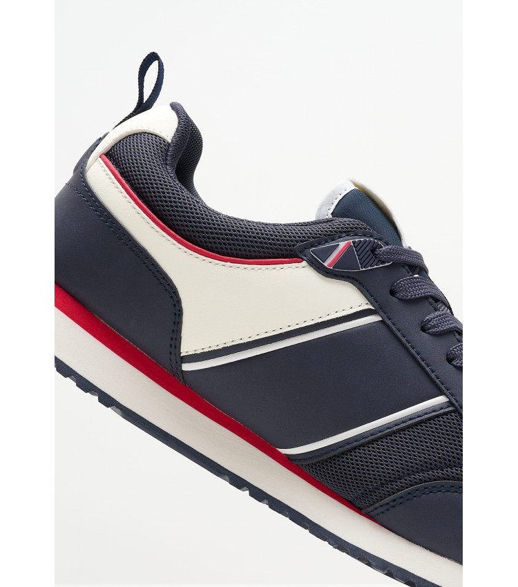 Men Casual Shoes Dublin.Brand Blue ECOleather Pepe Jeans