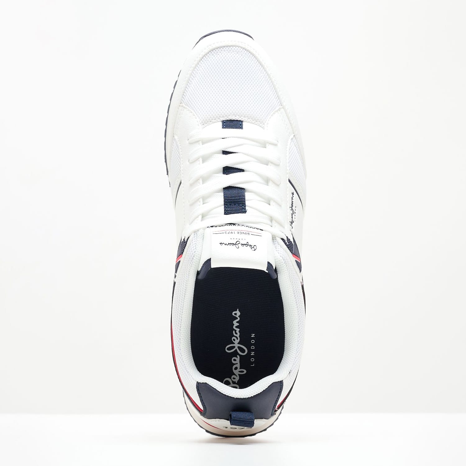 Ανδρικά Παπούτσια Casual Dublin.Brand Άσπρο ECOleather Pepe Jeans Ανδρικά Παπούτσια Casual Dublin.Brand Άσπρο ECOleather Pepe Jeans