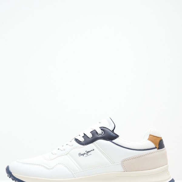 Pepe jeans white shoes sale