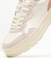 Women Casual Shoes Kore.Sun Beige Leather Pepe Jeans