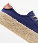 Women Casual Shoes Kyle.Classic Blue Fabric Pepe Jeans