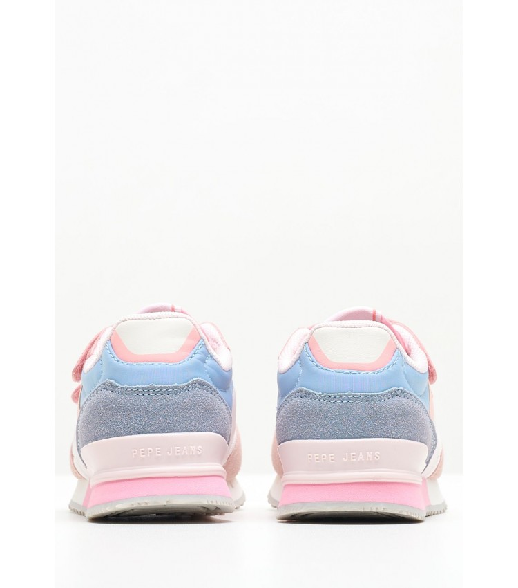 Παιδικά Παπούτσια Casual Lnd.Urban Ροζ Ύφασμα Pepe Jeans